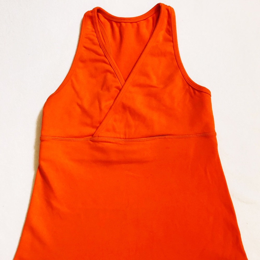 Lululemon crisscross workout tops. Size 6